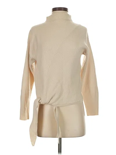 Pre-owned Rebecca Taylor Wool Pullover Sweater In Tan
