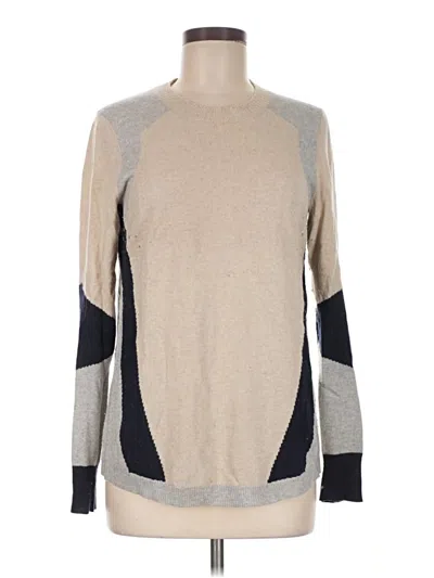 Pre-owned Rebecca Taylor Wool Pullover Sweater In Tan