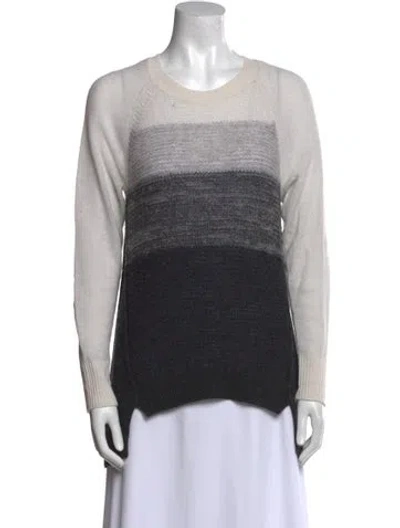 Pre-owned Rebecca Taylor Wool Striped Sweater W/ Tags In Multi