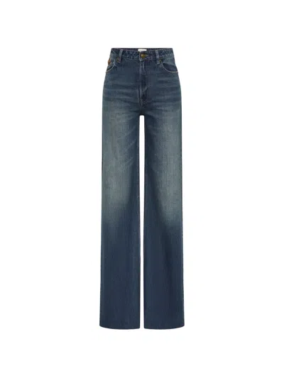 Rebecca Vallance Adriana Trousers In Blue