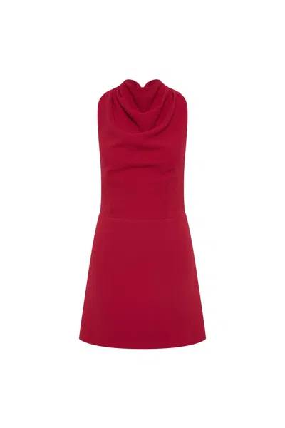 Rebecca Vallance Akari Halter Mini Dress