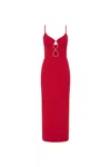 Rebecca Vallance Akari Strap Midi Dress