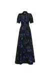 Rebecca Vallance Alexandra Floral Belted Maxi Dress In Multi