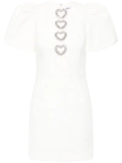 Rebecca Vallance Alicia Mini Dress In White