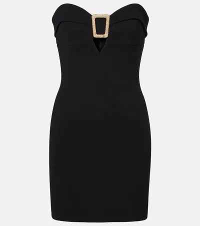 Rebecca Vallance Altair Strapless Minidress In Black
