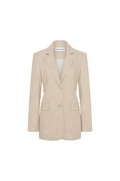 Rebecca Vallance Andy Blazer In Neutral