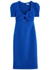 Rebecca Vallance Antonella Midi Dress In Blue
