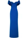 Rebecca Vallance Antonella Gown In Blue