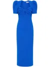 Rebecca Vallance Antonella Midi Dress In Blue