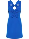 Rebecca Vallance Antonella Mini Dress In Blue