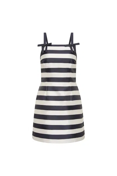 Rebecca Vallance Ariadne Mini Dress In Black