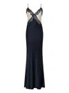 Rebecca Vallance Aumoe Lace Maxi Dress In Multi