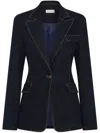 Rebecca Vallance Aviator Blazer In Blue