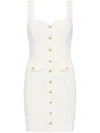 Rebecca Vallance Aviator Mini Dress In White