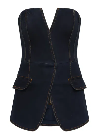 REBECCA VALLANCE AVIATOR TOP