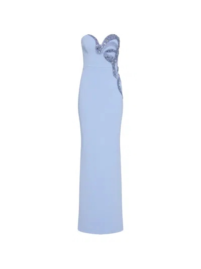 Rebecca Vallance Aylin Gown In Blue
