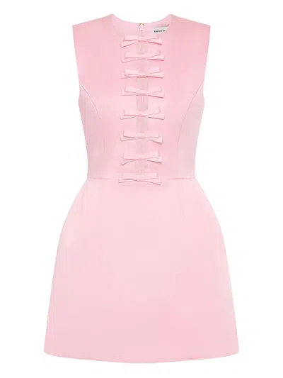 Rebecca Vallance Aymee Minikleid Mit Schleifendetail In Pink