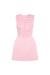 Rebecca Vallance Aymee Minikleid Mit Schleifendetail In Pink