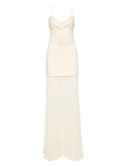 Rebecca Vallance Bailey Maxikleid In Neutral
