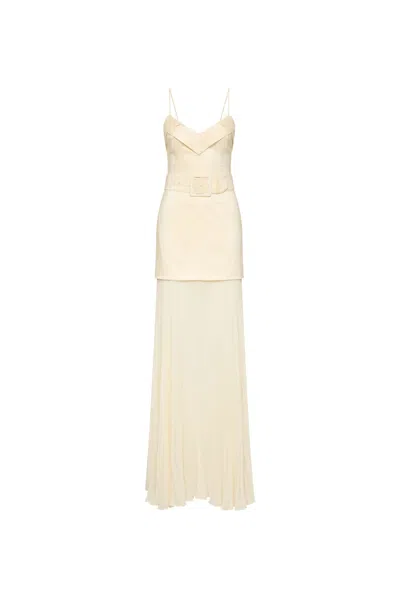 Rebecca Vallance Bailey Maxi Dress In Neutral