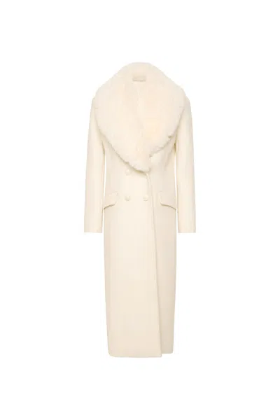 Rebecca Vallance Biera Coat In Neutral