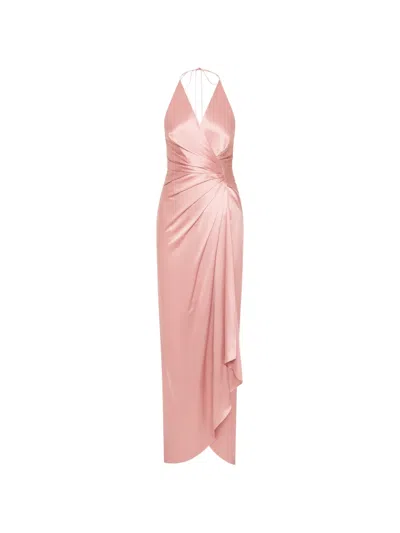 Rebecca Vallance Billy V-neck Maxi Dress In Pink