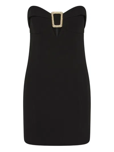 REBECCA VALLANCE BLACK ALTAIR SHORT BLACK DRESS