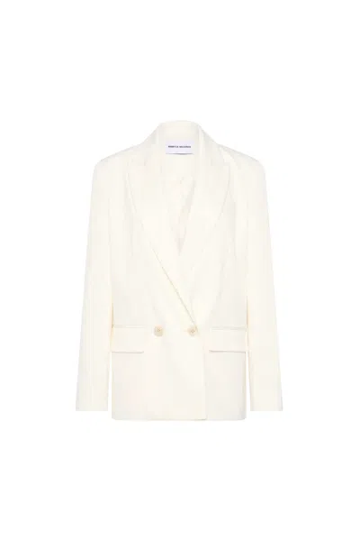 Rebecca Vallance Blanco Blazer In White