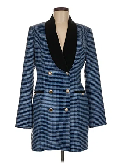 Pre-owned Rebecca Vallance Blazer Jacket In Blue