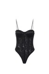 Rebecca Vallance Eclipse Bodysuit In Black