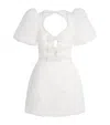 Rebecca Vallance Bow-detail Deliah Mini Dress