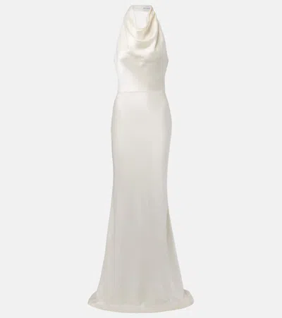 Rebecca Vallance Bridal Attia Halterneck Silk Gown
