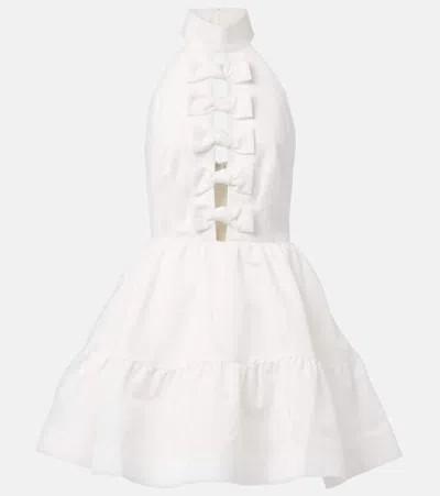 Rebecca Vallance Bridal Harriet Bow-detail Minidress