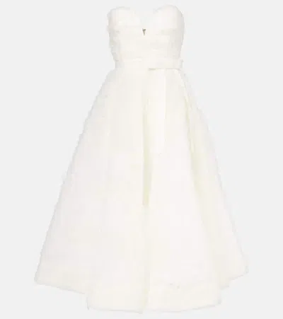 Rebecca Vallance Bridal Willow Tulle Midi Dress