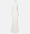 Rebecca Vallance Bridal Xanthe Floral-appliqué Gown In White