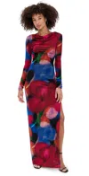 Rebecca Vallance Cabaret Roses Maxi Dress Print