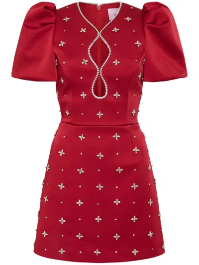 Rebecca Vallance Carmella Mini Dress In Red