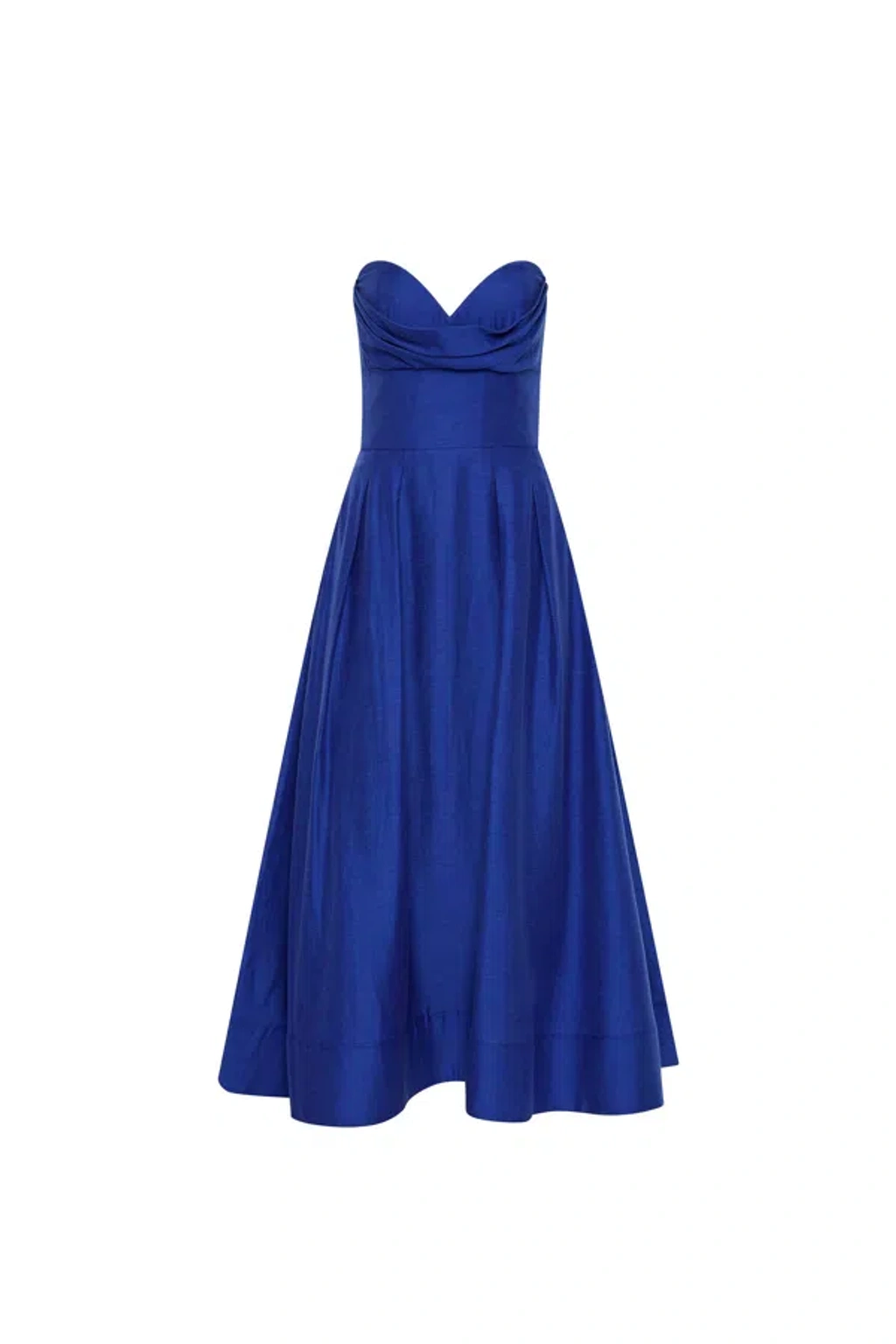【REBECCA VALLANCE】CERA STRAPLESS MIDI DRESS フロントタイ 0400022352384_MARIGOLD?wid=600