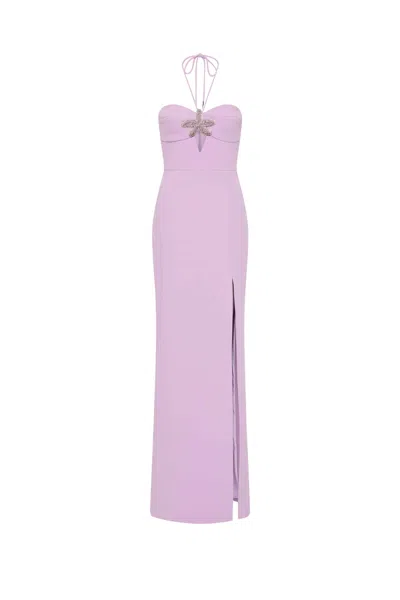 Rebecca Vallance Chantara Halter Gown