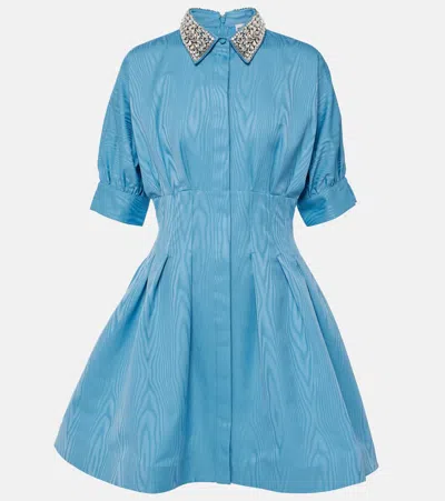 新作【Rebecca Vallance】Cielo embellished corset dress Rebecca Vallance Cielo Embellished Corset Dress In Blue