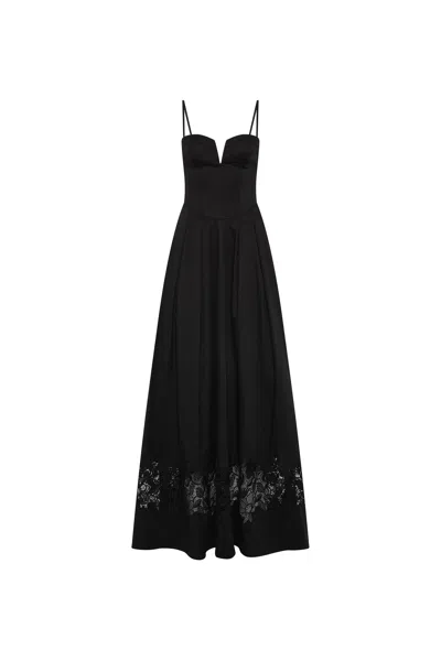 Rebecca Vallance Claribelle Maxi Dress In Black