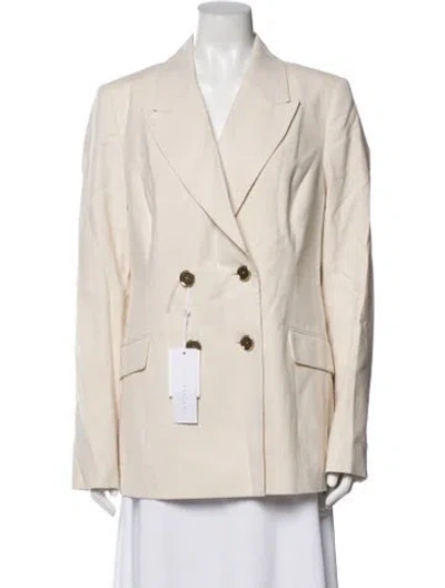 Pre-owned Rebecca Vallance Coat In Neutrals