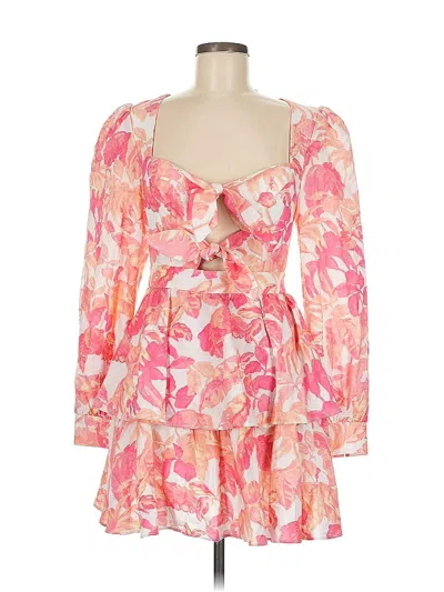 Pre-owned Rebecca Vallance Cocktail Dress In Pink