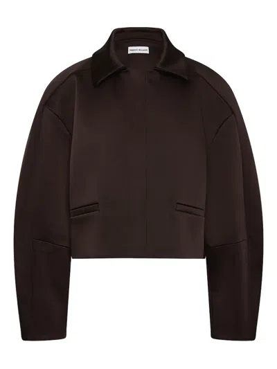 Rebecca Vallance Collarless Cropped Jacket