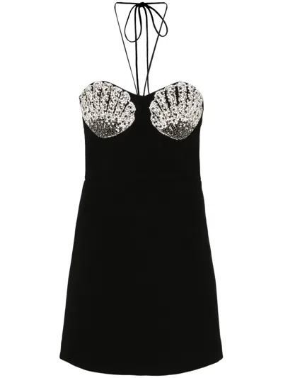Rebecca Vallance Cordelia Mini Dress In Black