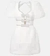 Rebecca Vallance Bow-detail Deliah Mini Dress