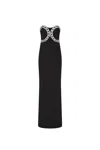 Rebecca Vallance Celinda Gown In Black