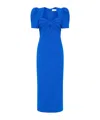 Rebecca Vallance Antonella Midi Dress In Blue