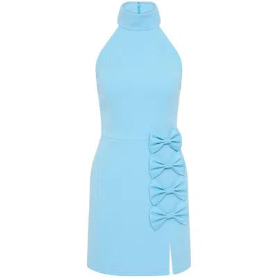 Rebecca Vallance Skye Minikleid In Blue