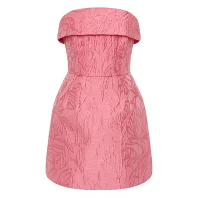 Rebecca Vallance Petra Mini Dress In Pink